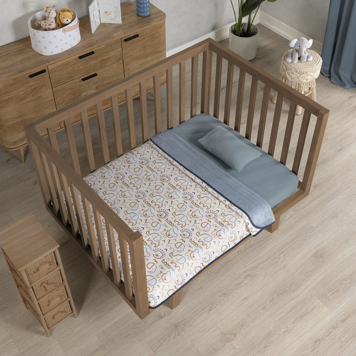 Cobertor Baby Siberia Mini Zoo