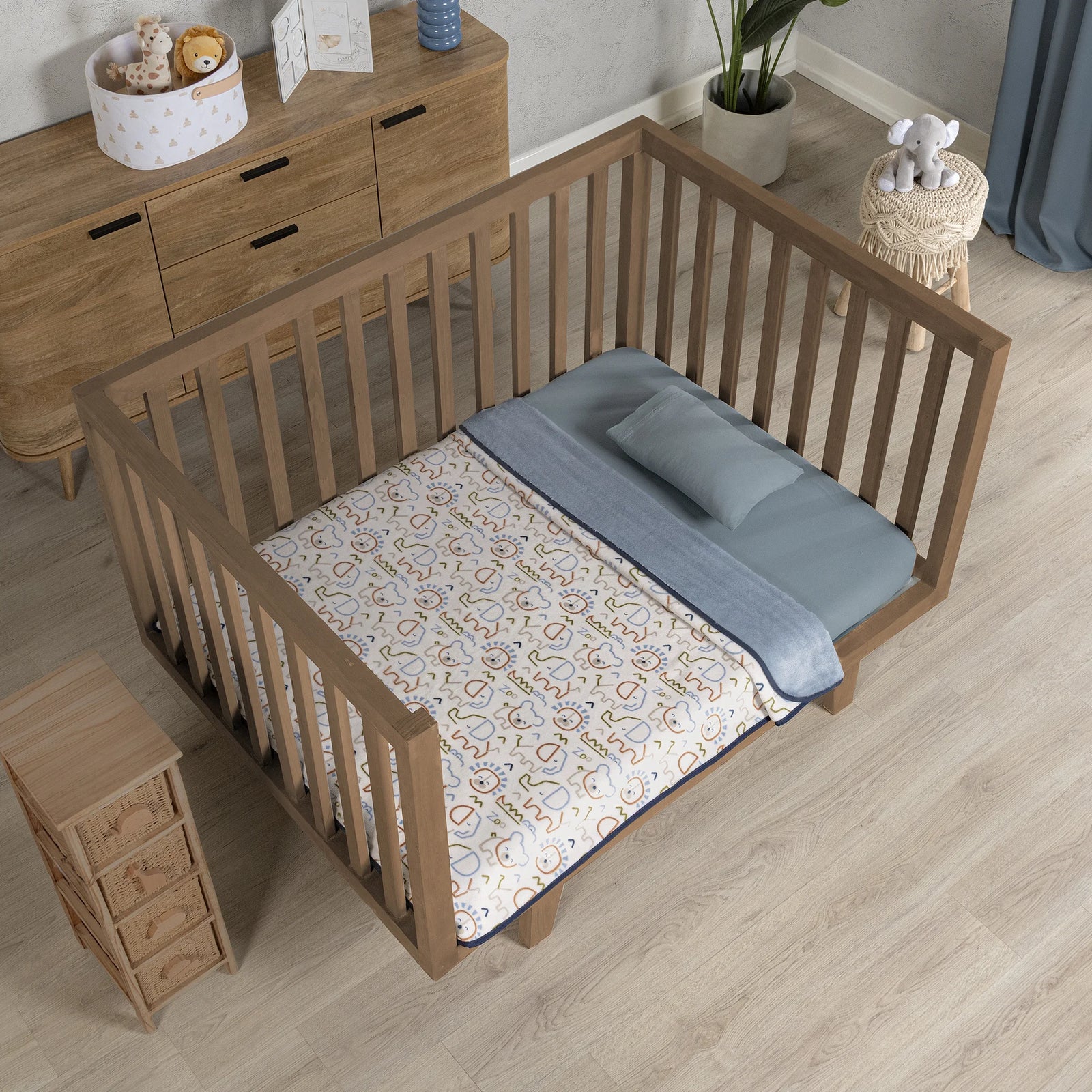 Cobertor Baby Siberia Mini Zoo
