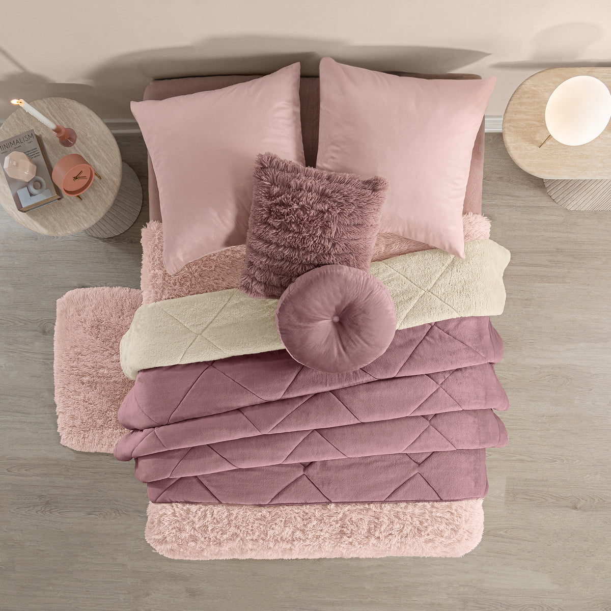 Cobija Invernal Lila KING SIZE/QUEEN SIZE