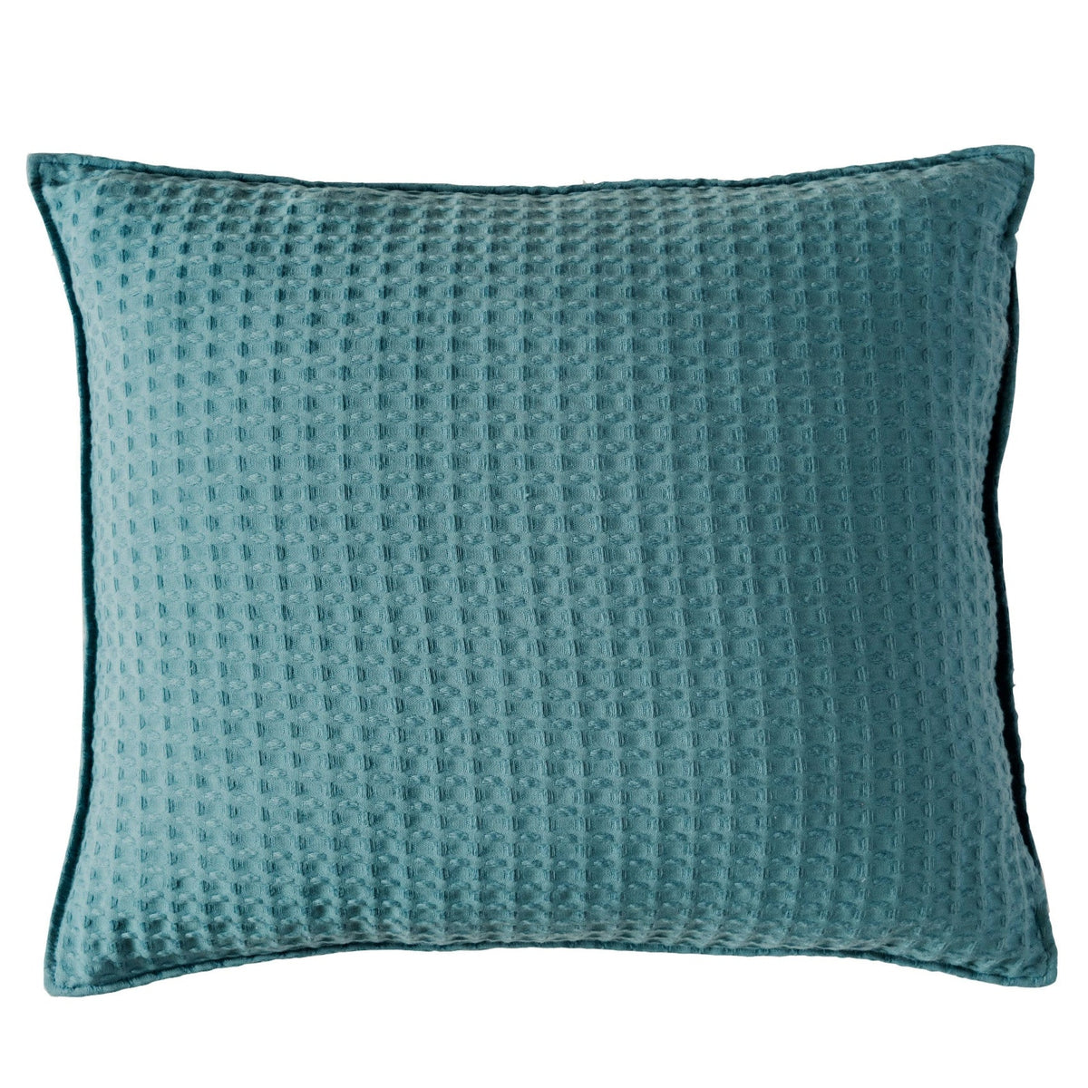 Funda De Almohada Waffle Turquesa EUROPEA