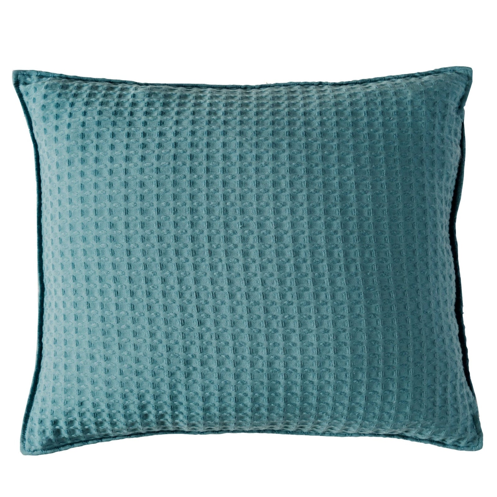 Funda De Almohada Waffle Turquesa EUROPEA