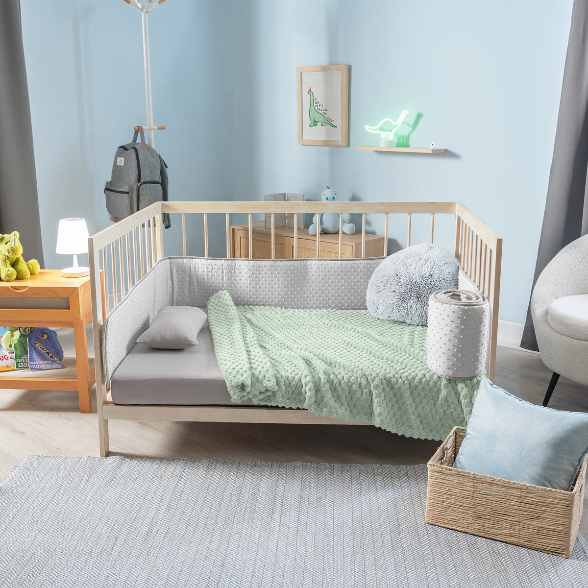 Cobija Baby Nórdica Menta CUNA