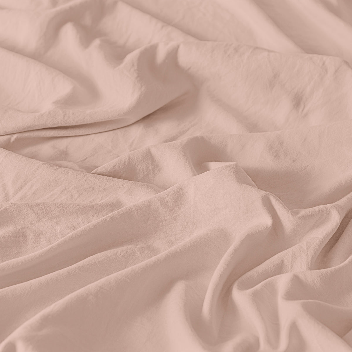 Sábanas Viasoft Washed Sweet Pink KING SIZE