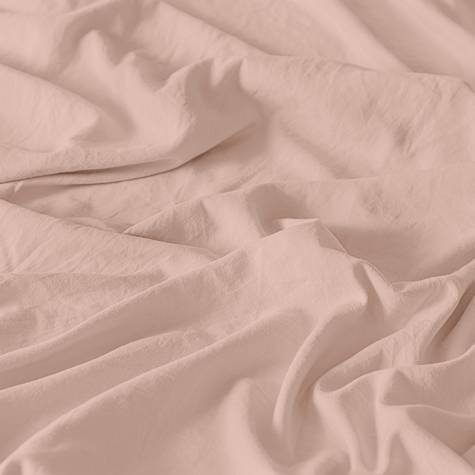 Sábanas Viasoft Washed Sweet Pink KING SIZE