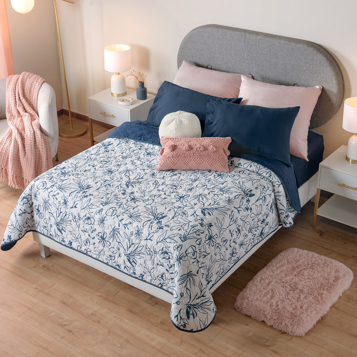 Cubrelecho Novo Botanic KING SIZE