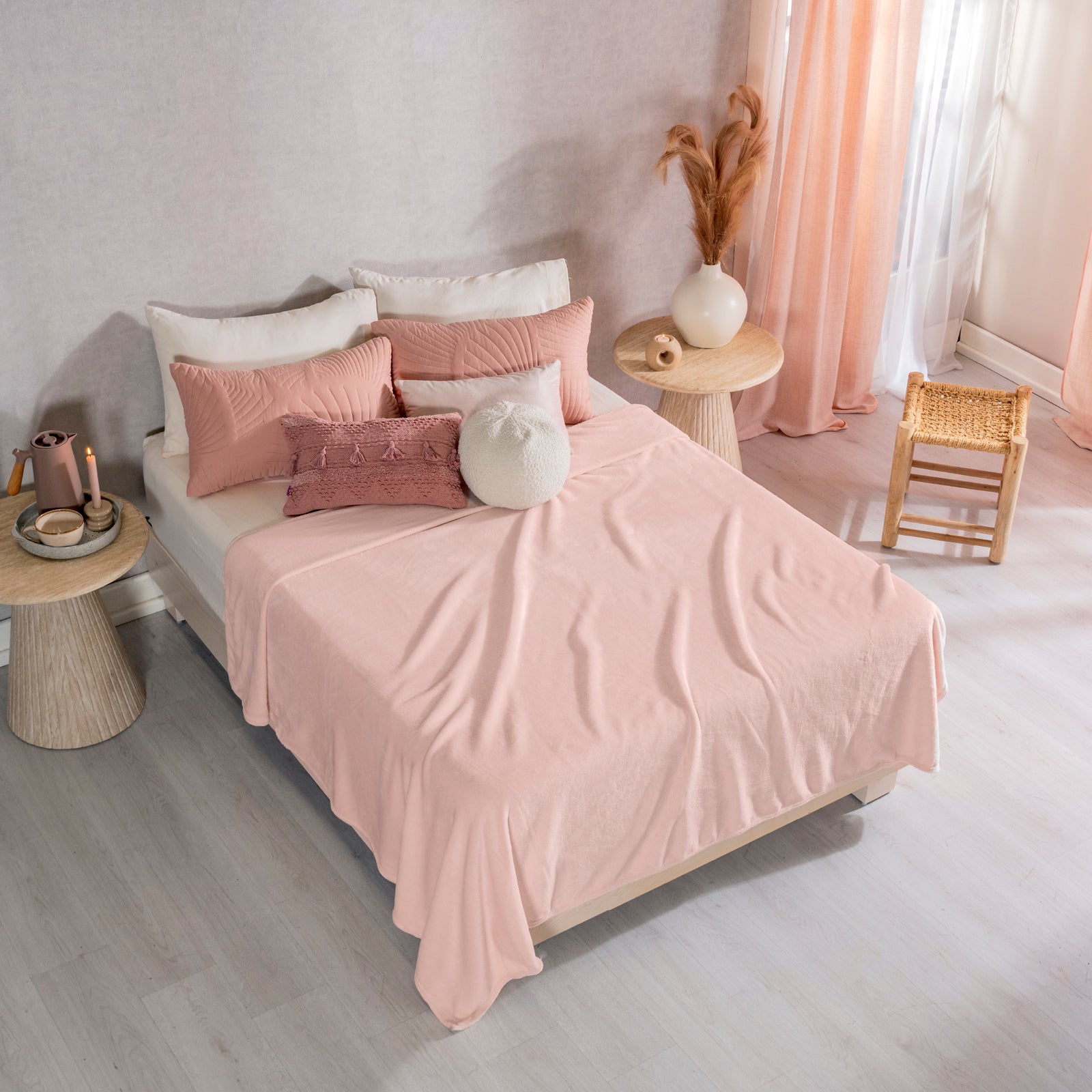 Cobija Ligero Sweet Pink KING SIZE/QUEEN SIZE XL