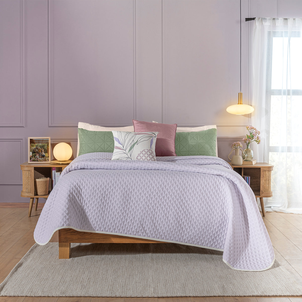 Cubrelecho Novo Floralia DOBLE